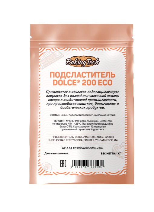 Подсластитель "Dolche 200 ECO" Baking Tech
