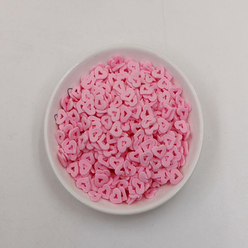 Baking Tech Сердечки полые розовые