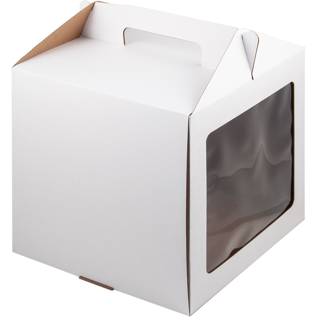 Короб ForGenika Handle box i ww с ручкой и окном Россия 25шт/упак