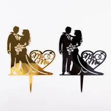 Топперы свадебные MR&MS Китай